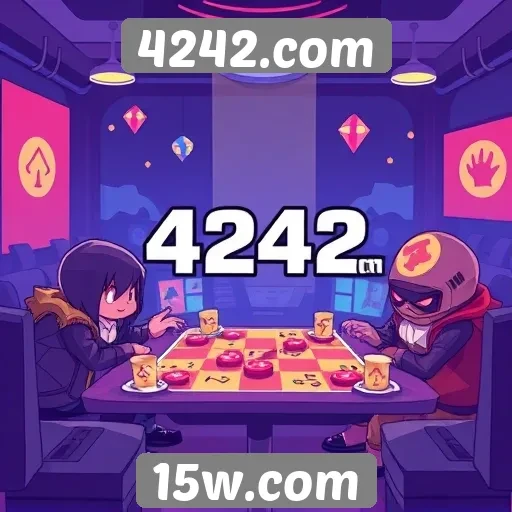 Explorando a comunidade de jogadores do 4242.com