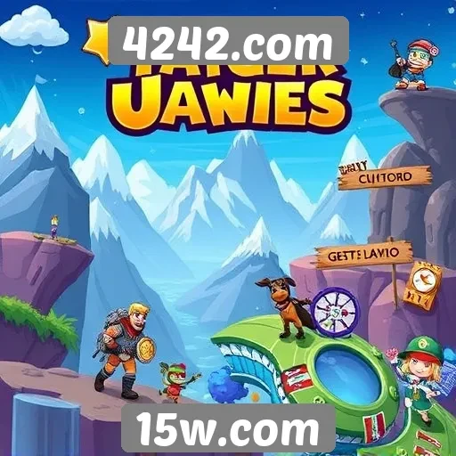 Avaliação de jogos disponíveis no site 4242.com